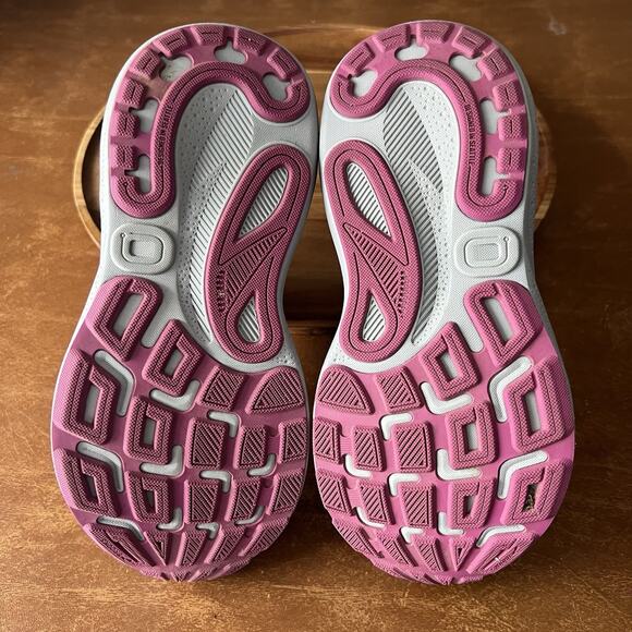 Brooks Adrenaline GTS 24 Supportive Womens 6 2E Gray Pink Shoes Sneakers - Picture 7 of 16